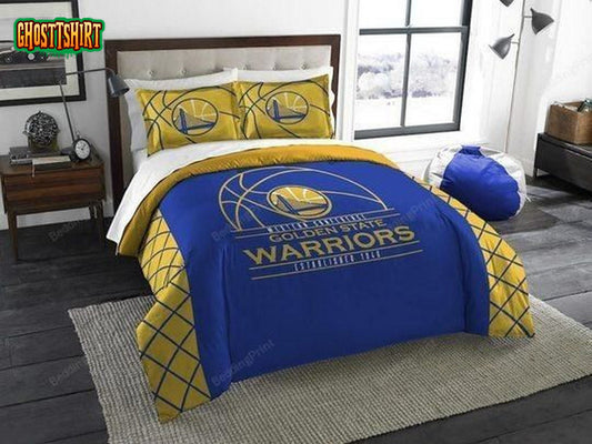 Golden State Warriors Bedding Set Ver 3