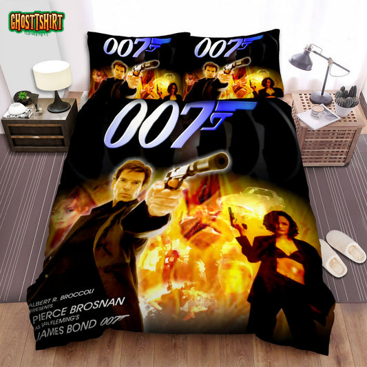 Goldeneye Movie Poster 5 Bed Sheets Spread Comforter Duvet Cover Bedding Set