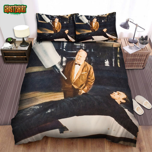 Goldfinger United Artists Movie Poster Bed Sheets Spread Comforter Duvet Cover Bedding Set