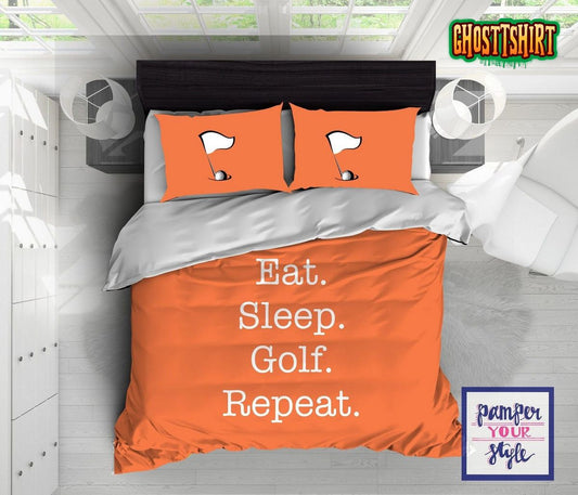 Golf Bed Sheets Duvet Cover Bedding Set