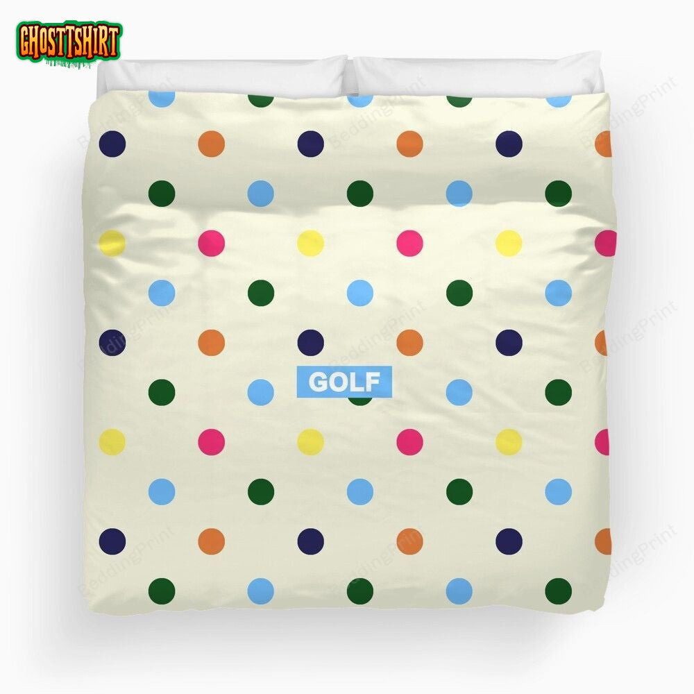 Golf Polka Dots Tyler The Creator Duvet Cover Bedding Set