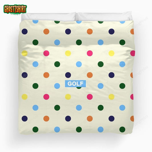 Golf Polka Dots Tyler The Creator Duvet Cover Bedding Set
