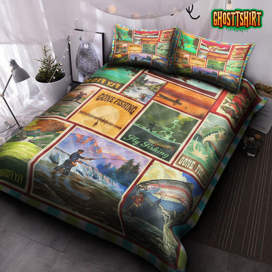 Gone Fishing V2 Bedding Set