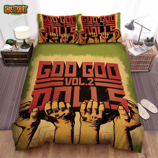 Goo Goo Dolls Album Greatest Hits Bed Sheets Spread Comforter Duvet Cover Bedding Set