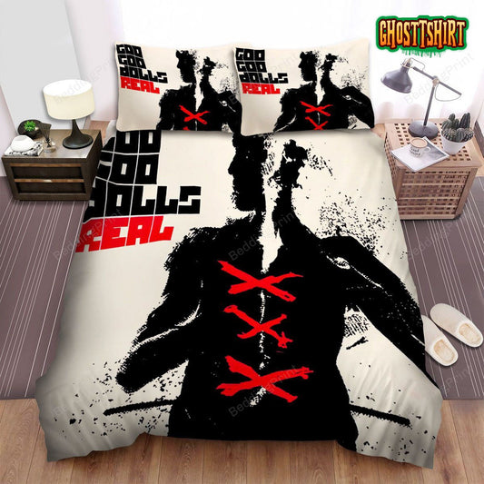 Goo Goo Dolls Real Art Bed Sheets Duvet Cover Bedding Set