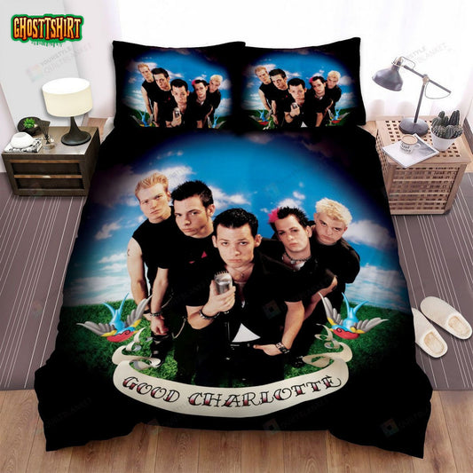 Good Charlotte Album Cover Bed Sheets Spread Comforter Duvet Cover Bedding Set