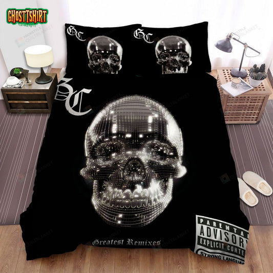 Good Charlotte Album Cover Greatest Remixes Bed Sheets Spread Comforter Duvet Cover Bedding Set