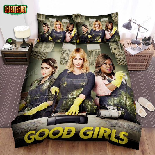Good Girls (2018–2021) Movie Poster Ver 2 Bed Sheets Duvet Cover Bedding Set