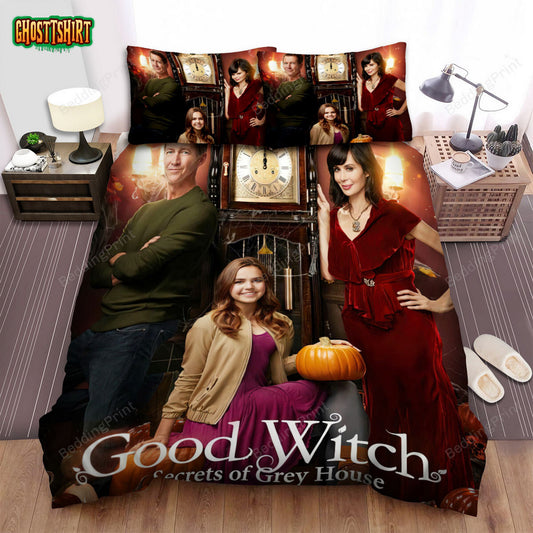 Good Witch (2015–2021) Secrets Of Grey House Movie Poster Bed Sheets Duvet Cover Bedding Set