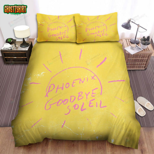 Goodbye Soleil Phoenix Band Bed Sheets Spread Comforter Duvet Cover Bedding Set