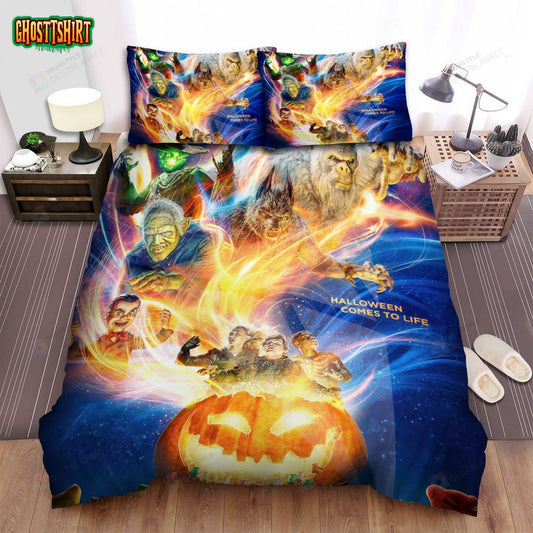 Goosebumps Poster 2 Bed Sheets Spread Comforter Duvet Cover Bedding Set