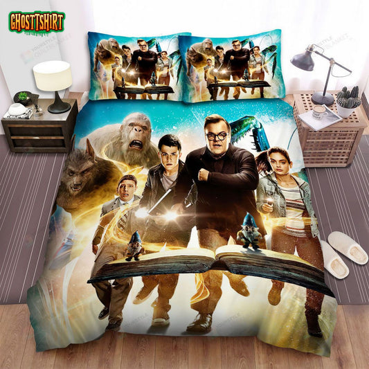 Goosebumps Poster 3 Bed Sheets Spread Comforter Duvet Cover Bedding Set