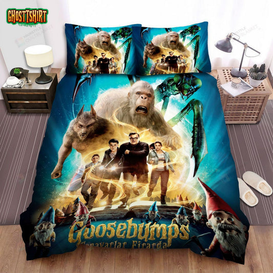Goosebumps Poster 4 Bed Sheets Spread Comforter Duvet Cover Bedding Set
