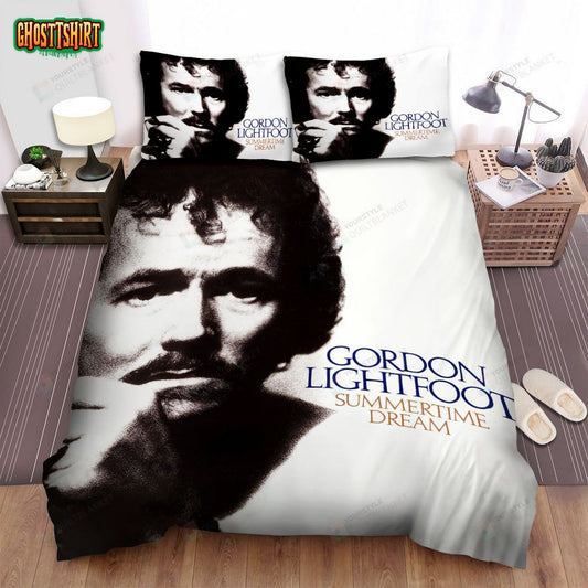 Gordon Lightfoot Album Summertime Dream Bed Sheets Spread Comforter Duvet Cover Bedding Set