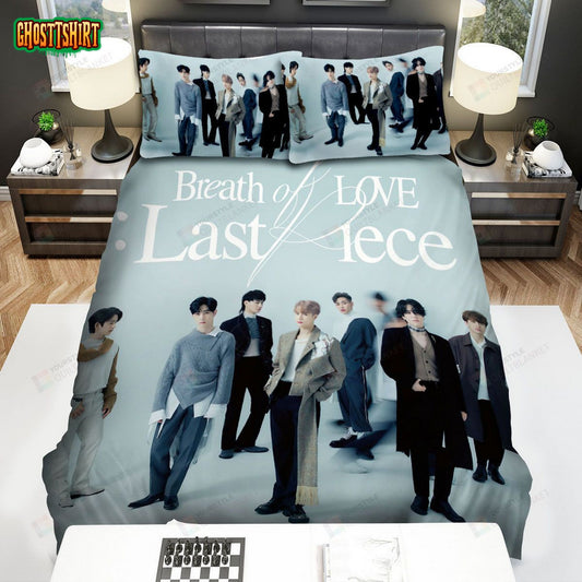 Got7 Breath Of Love Last Piece Album Cover Bed Sheets Spread Comforter Duvet Cover Bedding Set
