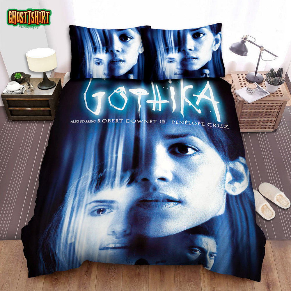 Gothika Movie Poster 2 Bed Sheets Spread Comforter Duvet Cover Bedding Set