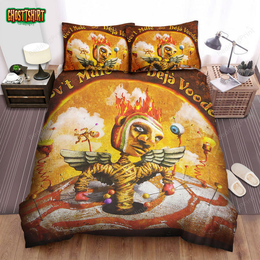 Gov't Mule Band Album Deja Voodoo Bed Sheets Duvet Cover Bedding Set