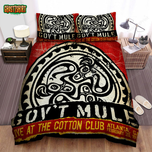 Gov't Mule Band Album Live At The Club Bed Sheets Duvet Cover Bedding Set
