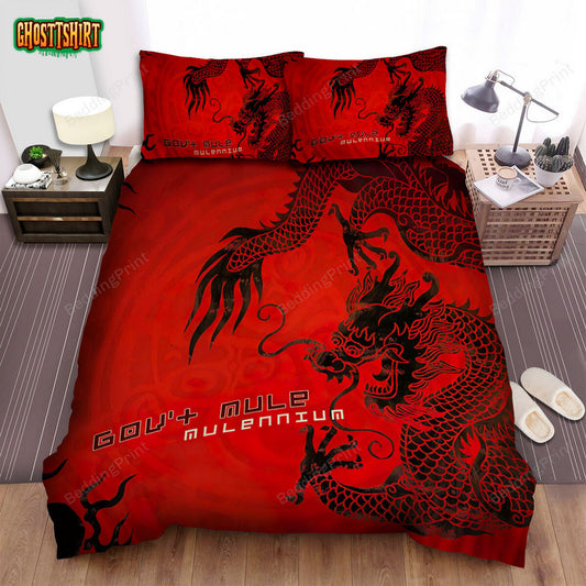 Gov't Mule Band Album Mulennium Bed Sheets Duvet Cover Bedding Set