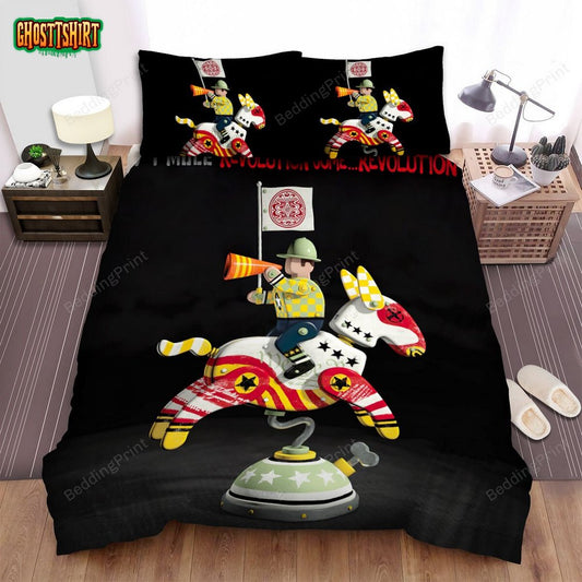 Gov’t Mule Band Album Revolution Come Bed Sheets Duvet Cover Bedding Set
