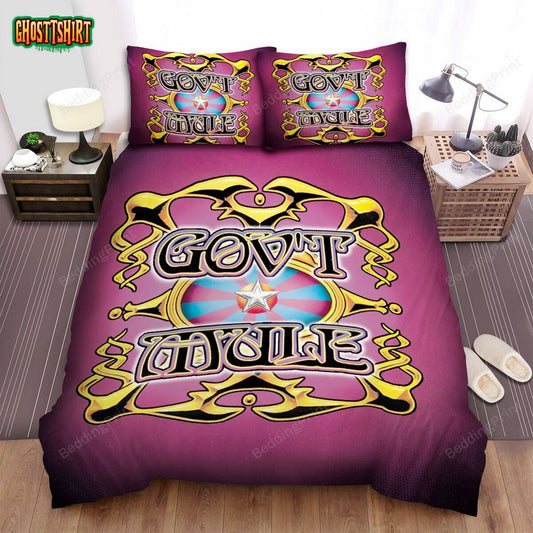 Gov’t Mule Band Album With A Litter Help From Our Friends Bed Sheets Duvet Cover Bedding Set