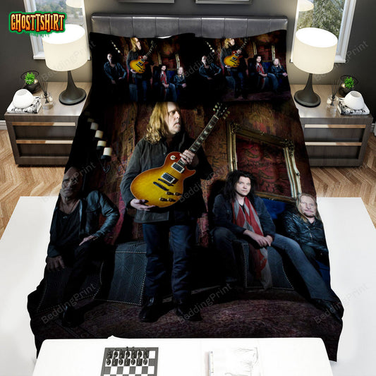 Gov't Mule Band Mystery Bed Sheets Duvet Cover Bedding Set