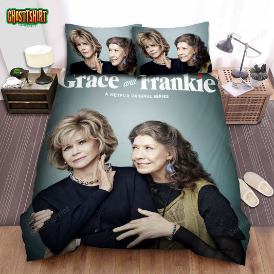 Grace And Frankie (2015–2022) Movie Poster Bed Sheets Duvet Cover Bedding Set
