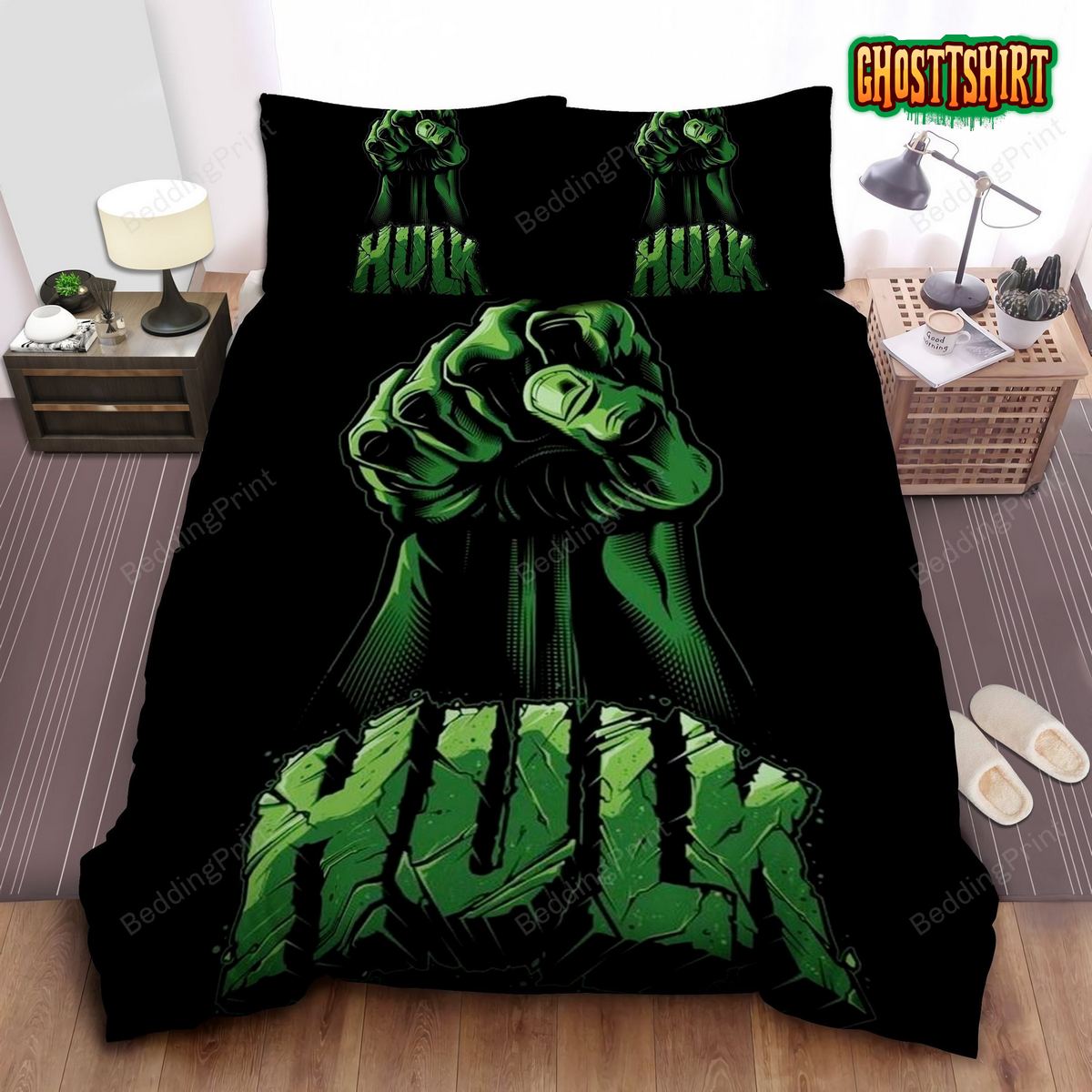 Gradiator Hulk Bed Sheets Duvet Cover Bedding Set