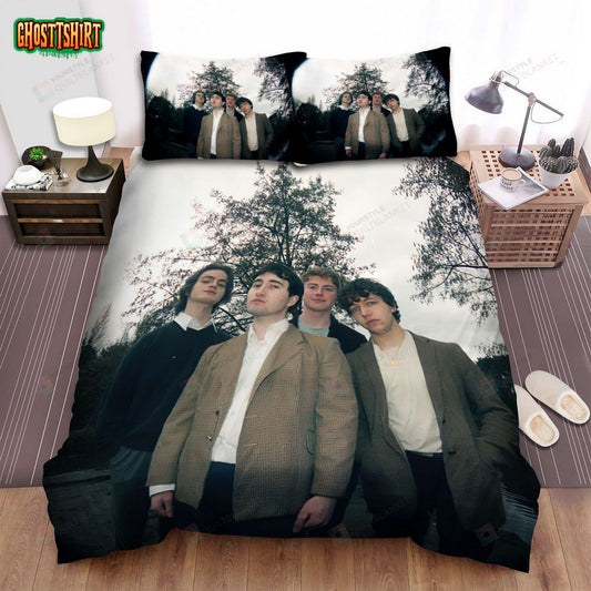 Grand National Band Sky And Tree Background Bed Sheets Spread Comforter Duvet Cover Bedding Set