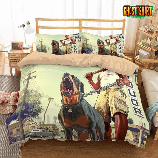 Grand Theft Auto Duvet Cover 1 Bedding Set