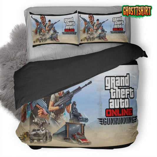 Grand Theft Auto Duvet Cover 3 Bedding Set