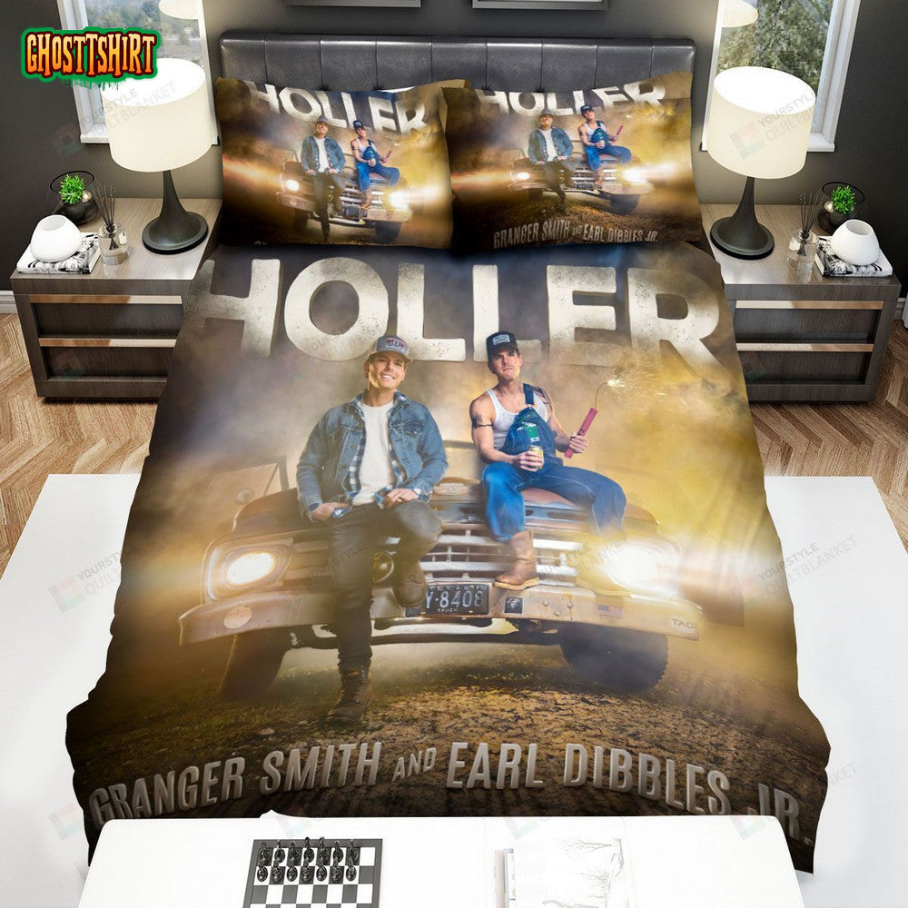 Granger Smith, Holler Song Bed Sheets Spread Duvet Cover Bedding Set