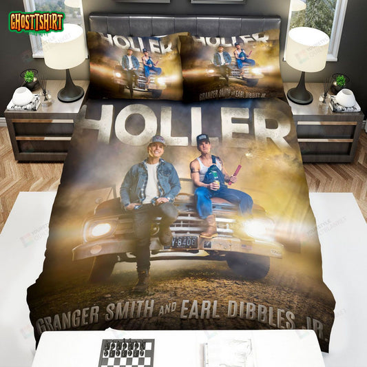 Granger Smith, Holler Song Bed Sheets Spread Duvet Cover Bedding Set