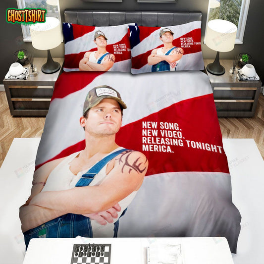 Granger Smith, Merica Album Bed Sheets Spread Duvet Cover Bedding Set
