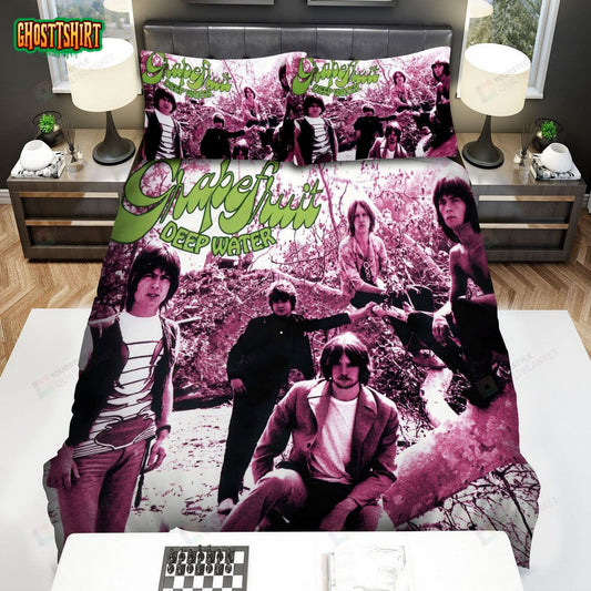 Grapefruit Band Deep Water Album Cover Bed Sheets Spread Comforter Duvet Cover Bedding Set