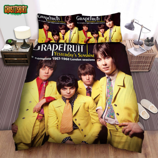 Grapefruit Band Yesterday's Sunshine Bed Sheets Spread Comforter Duvet Cover Bedding Set