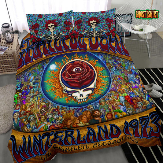 Gratefuldead Bedding Set 02 - Gratefuldead Merch - Skull Merch