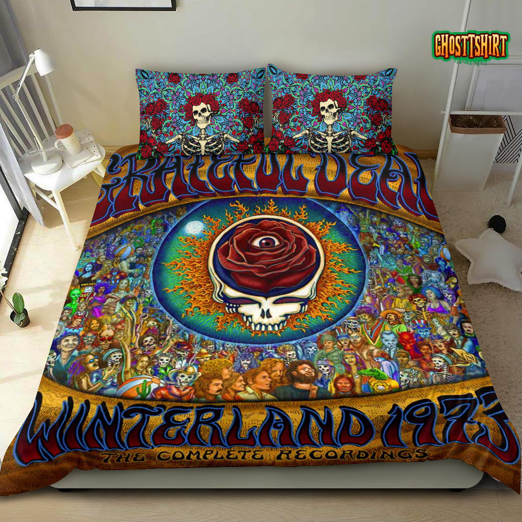 Gratefuldead Bedding Set 02 - Gratefuldead Merch - Skull Merch