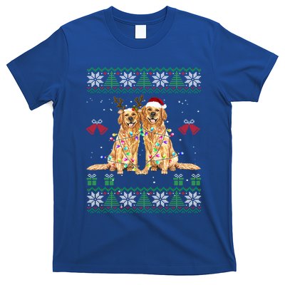 Golden Retriever Christmas Sweater Funny Gift T-Shirt
