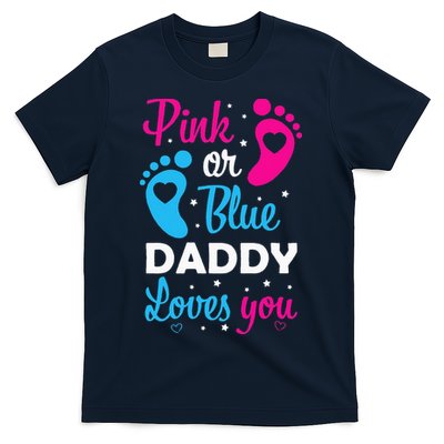 Gender Reveal Dad Daddy Father Family T-Shirt