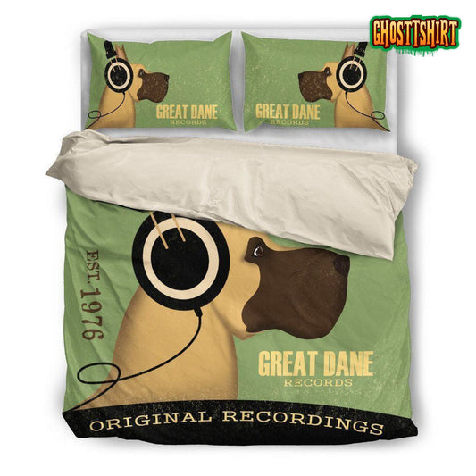Great Dane Bed Sheets Duvet Cover Bedding Set