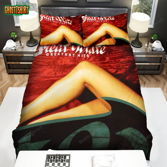 Great White Band Album Greatest Hits Bed Sheets Duvet Cover Bedding Set