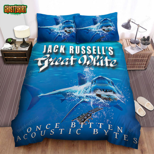 Great White Band Jack Russell's Bed Sheets Duvet Cover Bedding Set