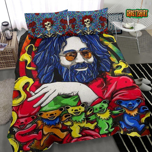 Greatful Dead Bedding Set 01 - Greatful Dead Merch- Bear Lovers