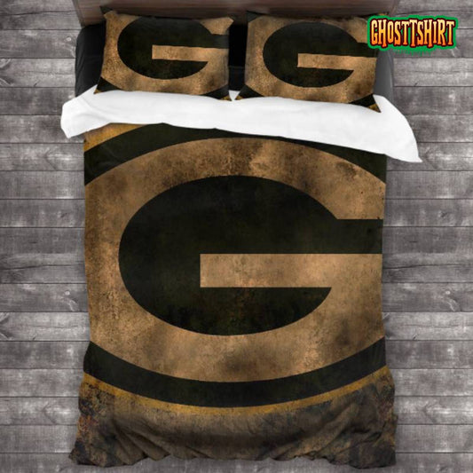 Green Bay Packers Logo Bedding Set