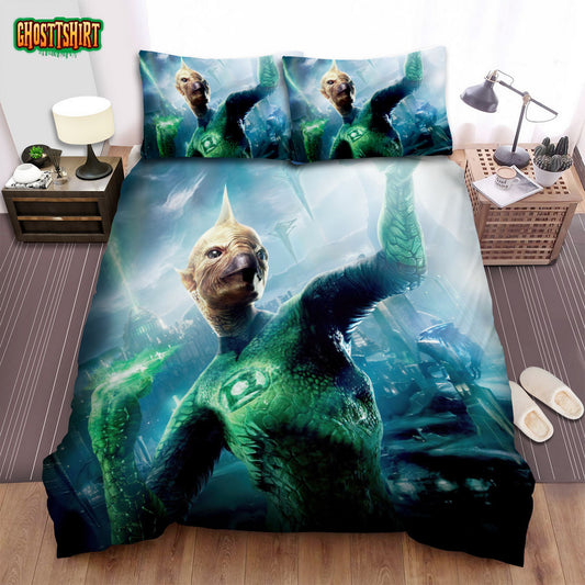 Green Lantern (2011) Movie Abin Sur Bed Sheets Spread Comforter Duvet Cover Bedding Set