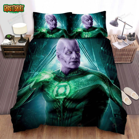 Green Lantern (2011) Movie Poster Bed Sheets Spread Comforter Duvet Cover Bedding Set