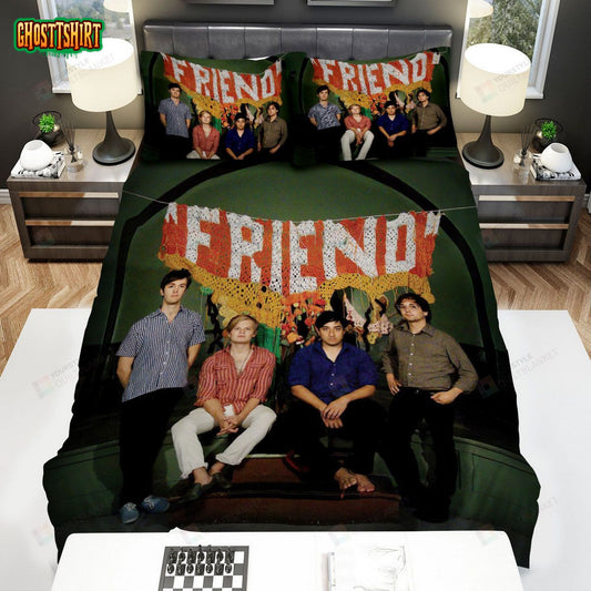 Grizzly Bear Friend Album Cover Bed Sheets Spread Comforter Duvet Cover Bedding Set