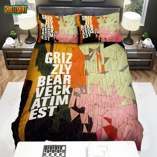 Grizzly Bear Veck Atim Est Album Cover Bed Sheets Spread Comforter Duvet Cover Bedding Set