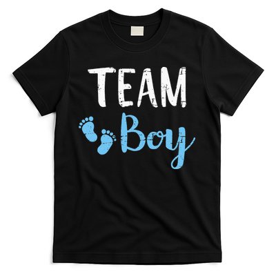 Gender reveal team matching family baby party supplies T-Shirt